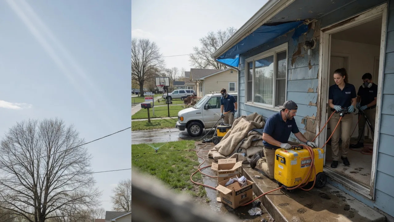Basement Flood Cleanup in Granby, MO near me